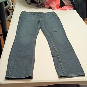 PAIGE Blue Skinny Jeans